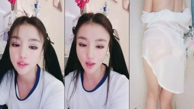 신인왕 인플루언서 미녀!양갈래 묶음 완전 달콤!옷 젖히고 욕실 셔츠 적시고 유혹하고 소혈 클로즈업