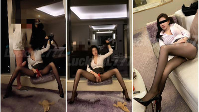  최고 음처 ＇럭키＇ 전속 신작 ＇블랙실크 OL 비서와 두 사장님 마주보며 자위＇ 앙탈~ 언어자극 풀풀…